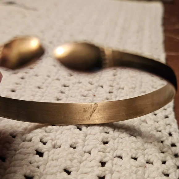 Women's copper bracelet. No markings, at least 15 years old. - Picture 4 of 4